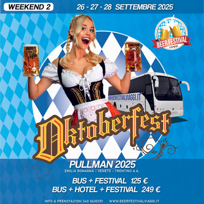 WEEKEND 2 | dal 26 al 28 Settembre 2025