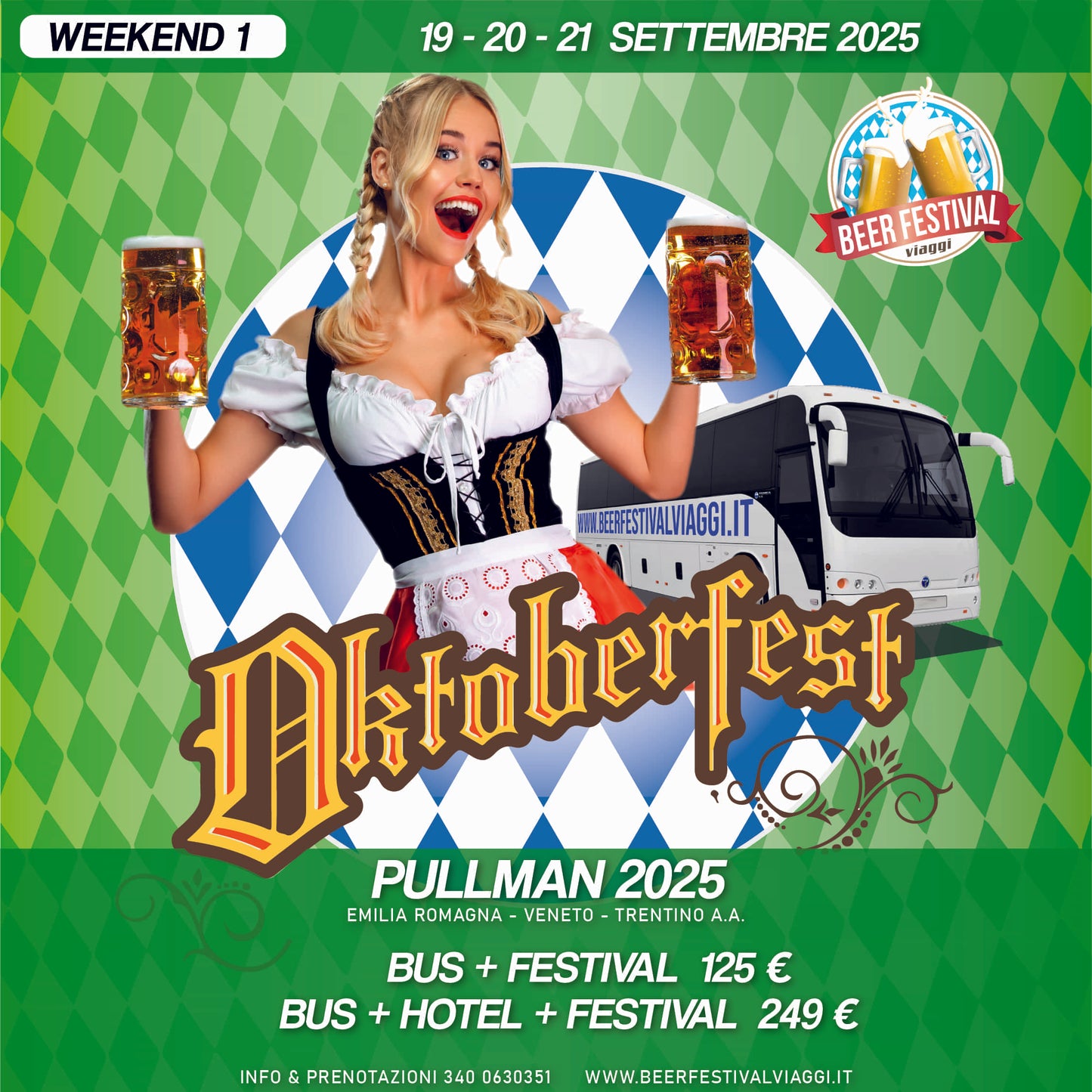 WEEKEND 1 | dal 19 al 21 Settembre 2025